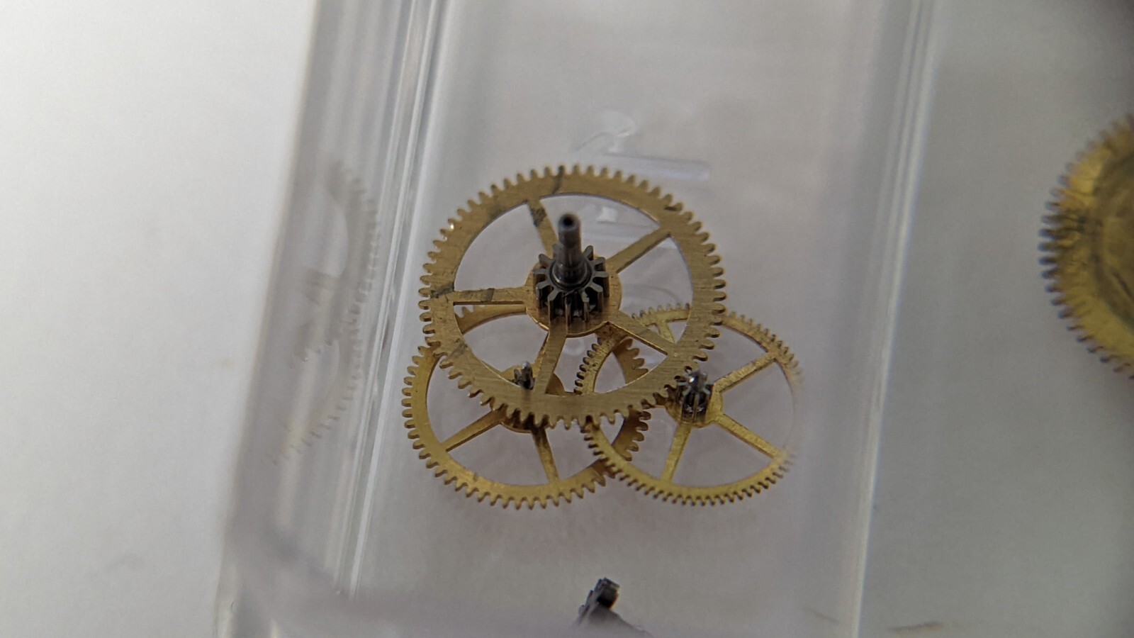 Rolex 1530 7831, 7834, 7829 Center Wheel with Cannon Pinion, Second Wheel, Third