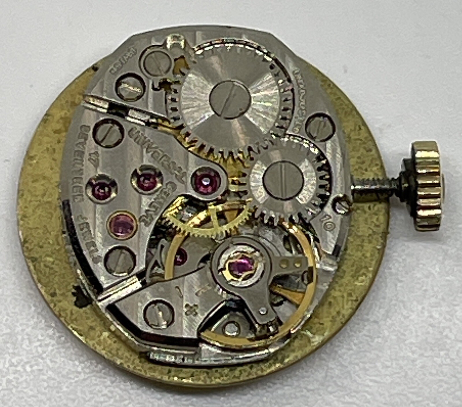 UNIVERSAL GENEVE MOVEMENT 17 Jewels Swiss Runs
