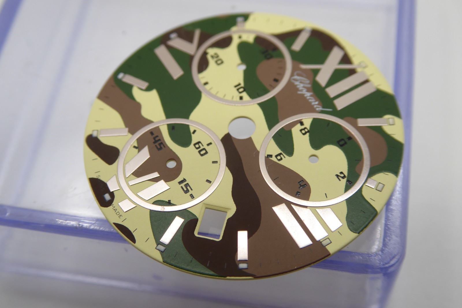 Chopard Happy Sport Chronograph Rare Military Camouflage Dial