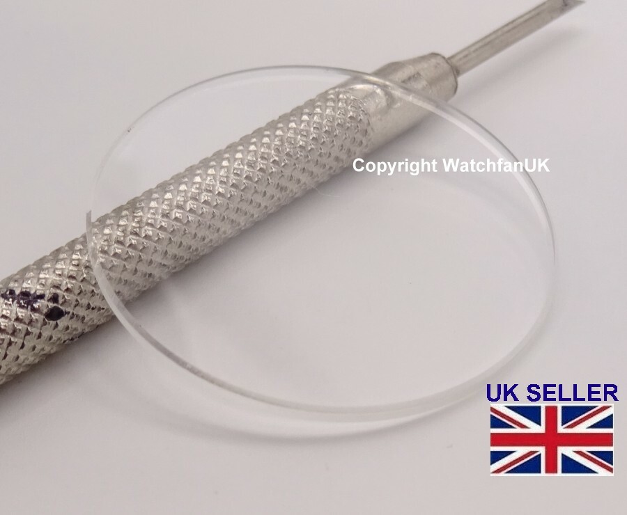 Replacement Mineral crystal Fits Skagen 916XLSSS 916XLBSB Watch #115