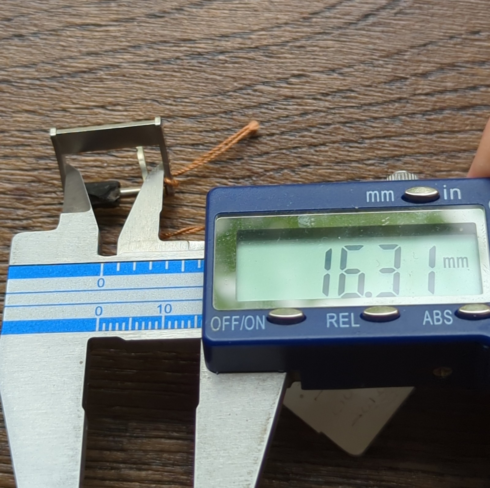 Longines 16mm 1960s NOS Unroc Watch Buckle Steel with Tag (C59)