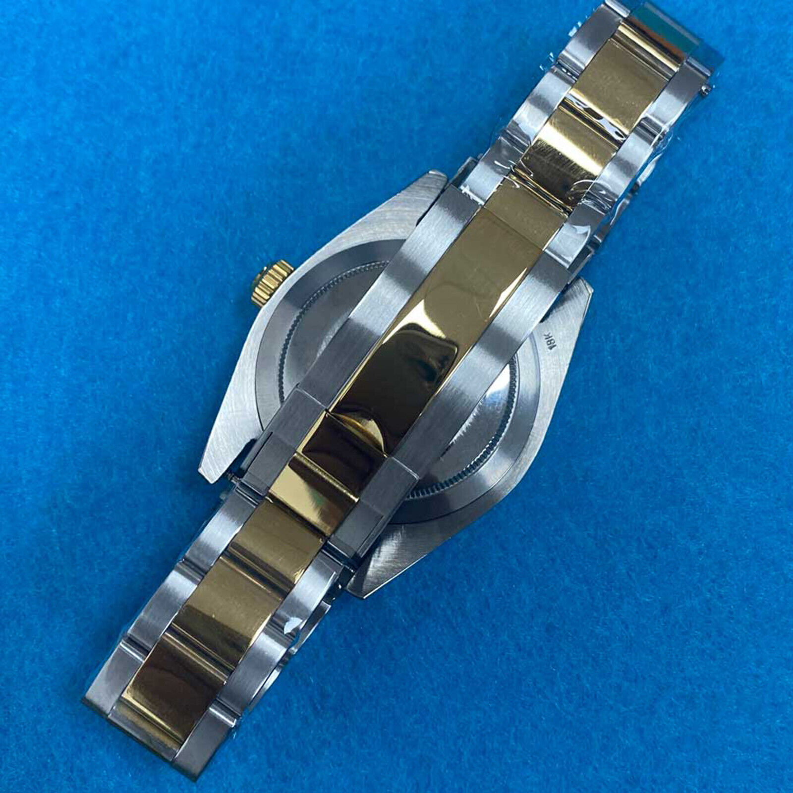 39MM Steel Watch Case + Strap for Miyota 8215 Mingzhu 8215/2813 Watch Movement
