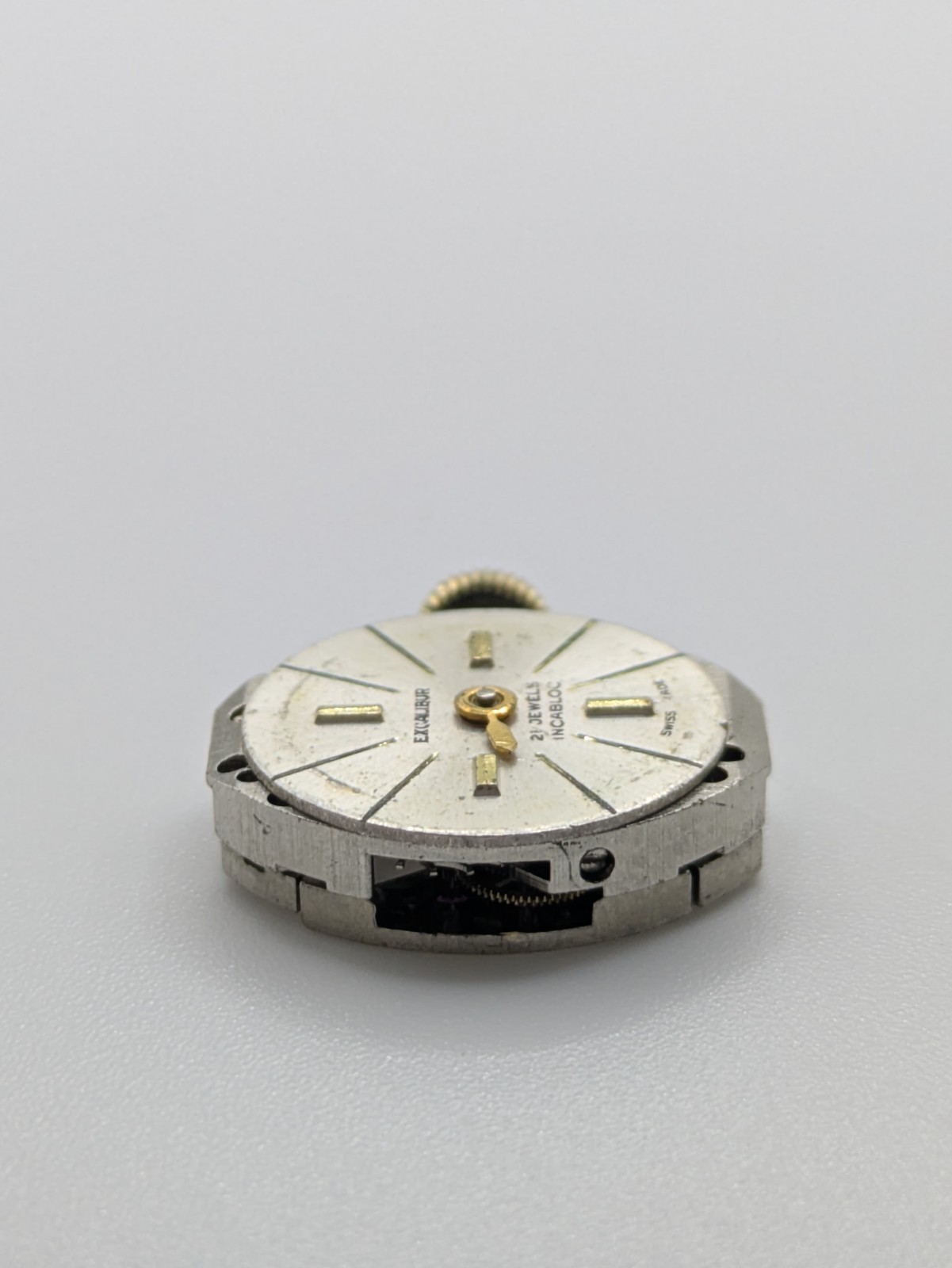 AS 1677 Excalibur Watch Movement 21J Incabloc Swiss 17.19mm Parts