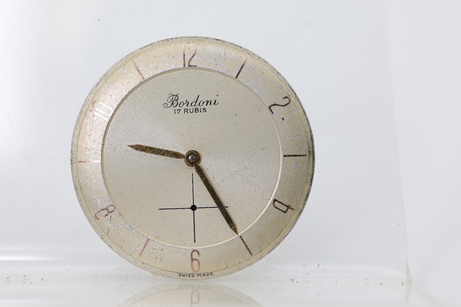 BORDONI PESEUX cal. P 320, 17j WRIST WATCH MOVEMENT FOR REPAIR (NE)