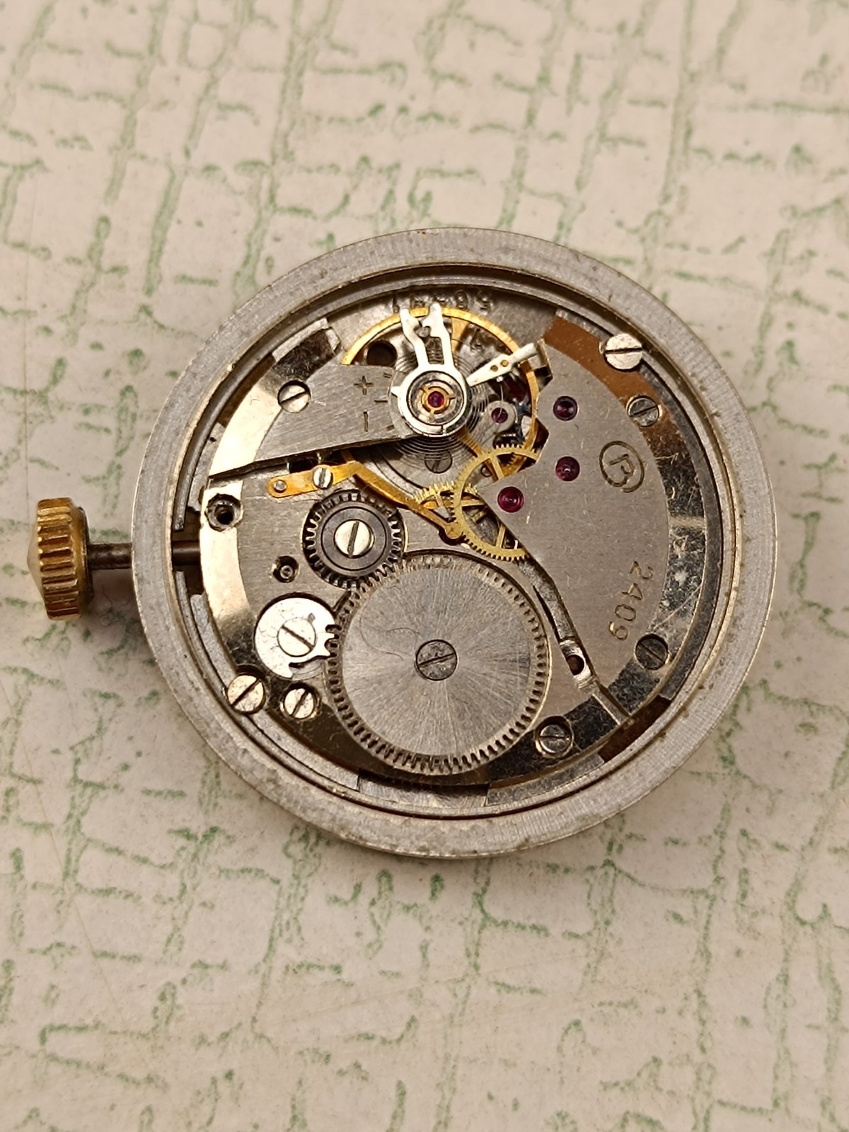 9 Vintage Soviet Mechanical Watch Movements Mixed Lot USSR For Parts Repair