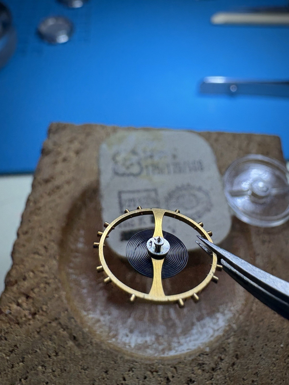 VENUS 175 /179/ 188 Chronograph Complete Balance Staff c/w Breguet Hair Spring