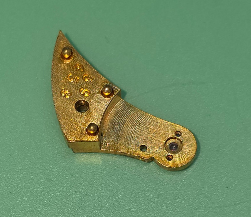 Balance Cock Waltham 6s Grade J Model 1890 Original Watch Parts W65