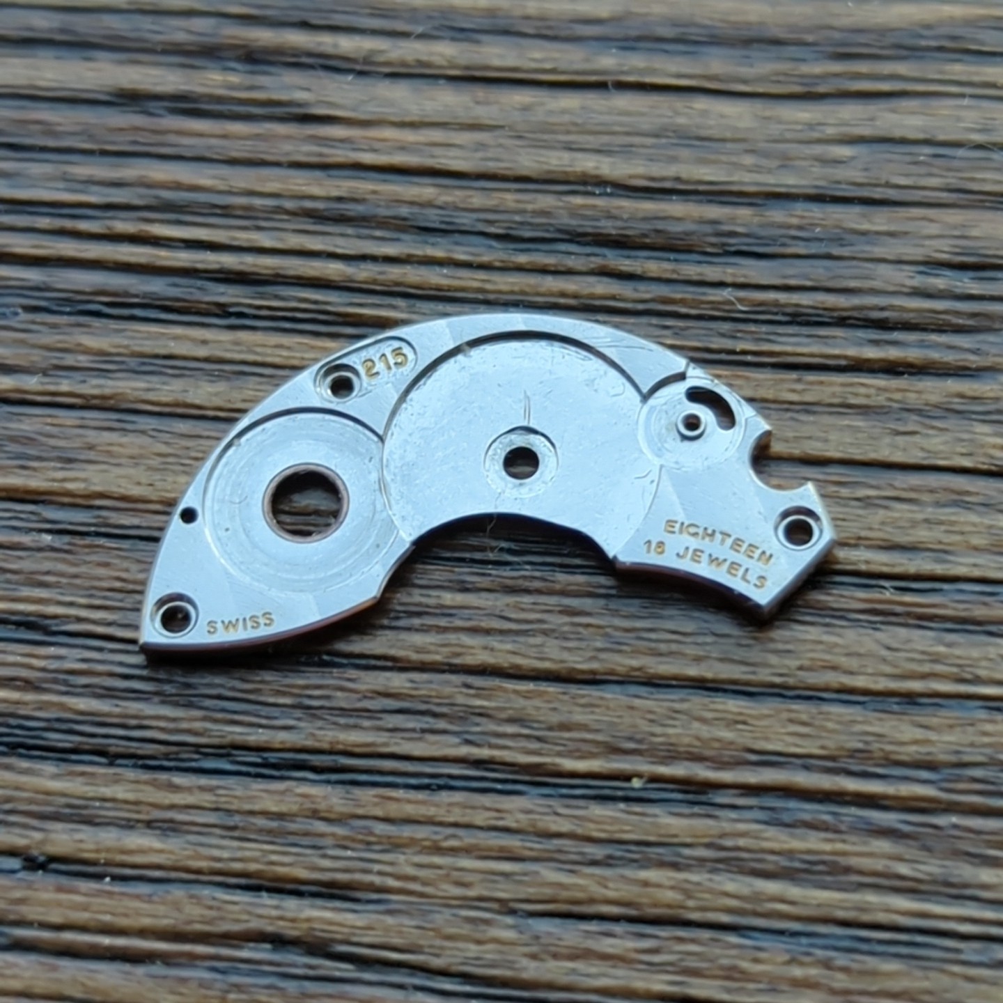 Patek Philippe Cal 215 Mainspring Bridge Watch Part For Calatrava (H94)