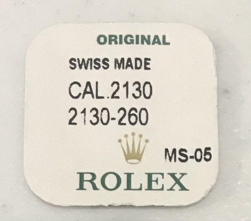 Genuine Rolex Calibre 2130 Minute Wheel #260 – New Sealed Package