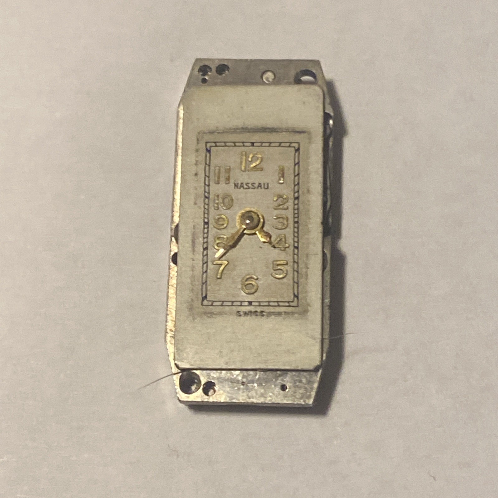 Nassau 77-36 Movement 7 Jewel Parts/Repair Font 52 Runs