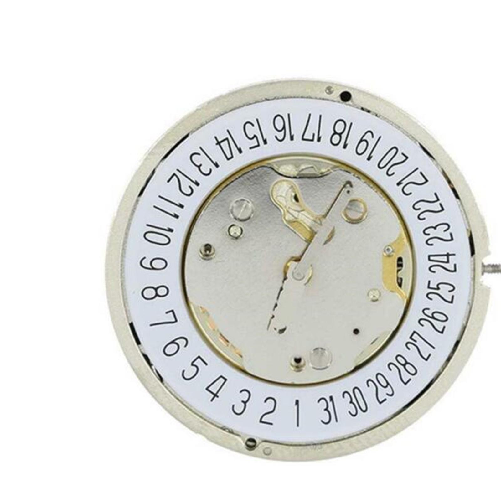 Quartz Watch Movement with Battery 5 Hands Single Calendar For RONDA 5021.D