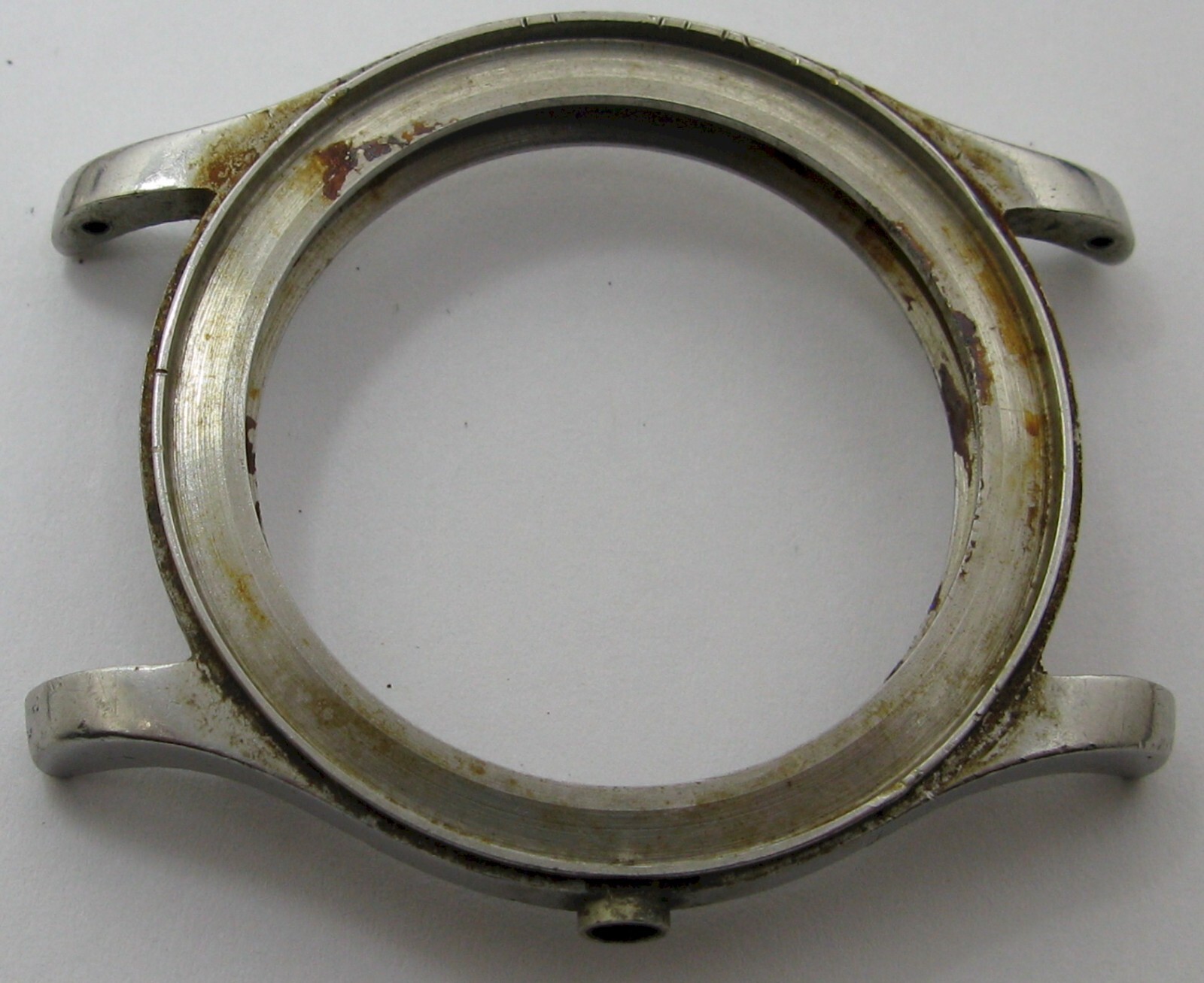 Longines Watch part complete VINTAGE case 5357 2 72 stainless steel 34.8 mm