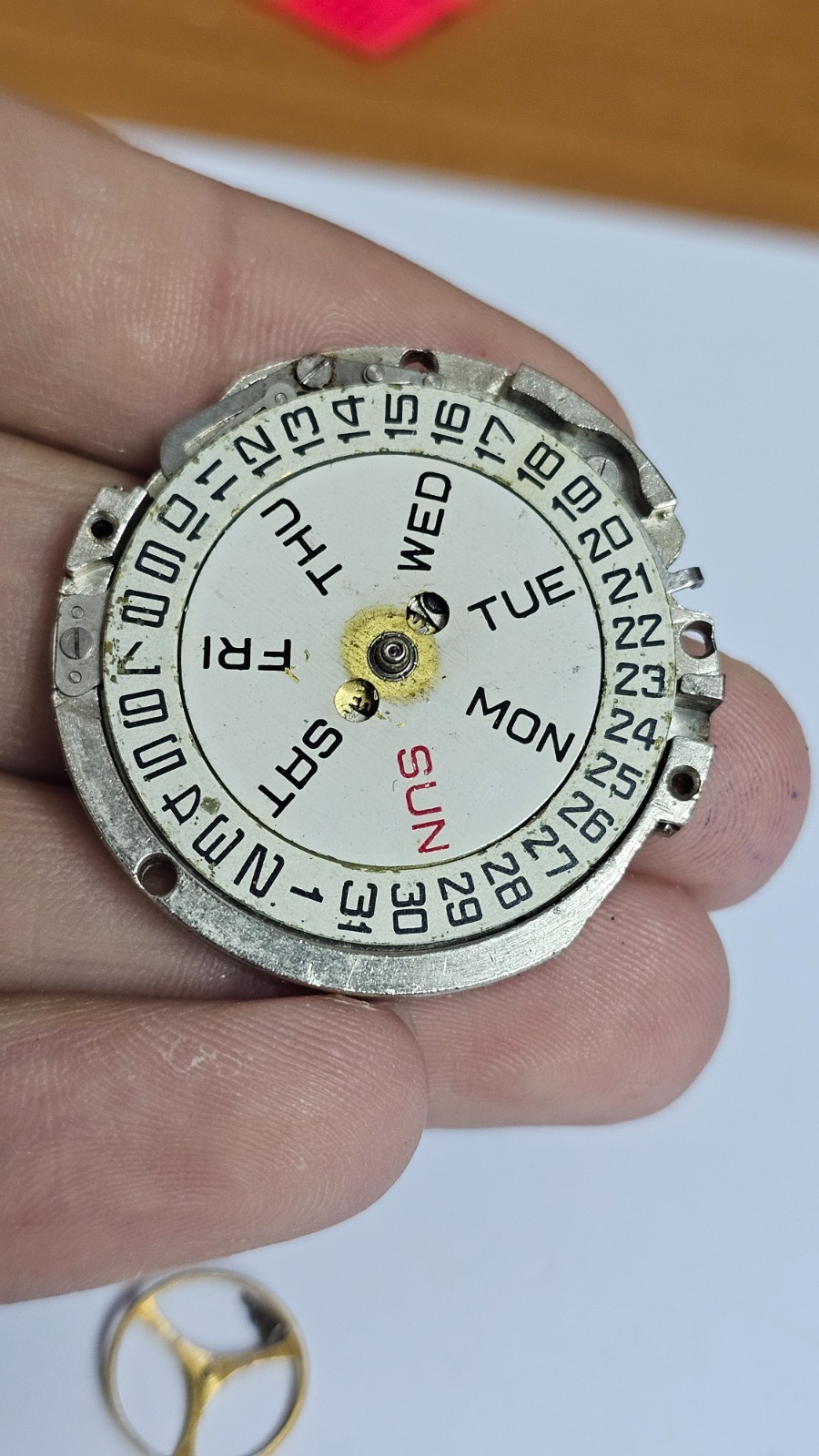 Vintage Soviet Era Slava Cal.2428 Watch Movement Parts