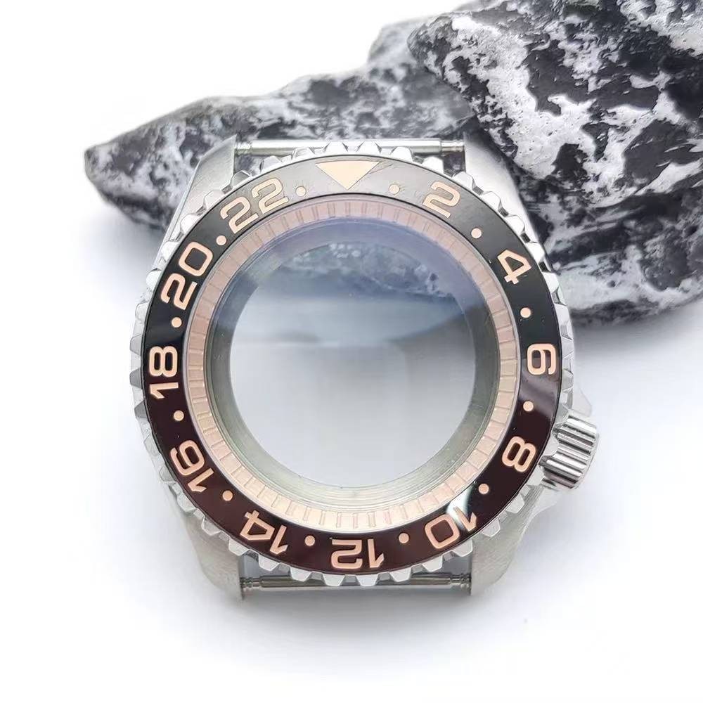 41mm NH35 NH36 Watch Case Stainless Steel Sapphire Crystal Waterproof