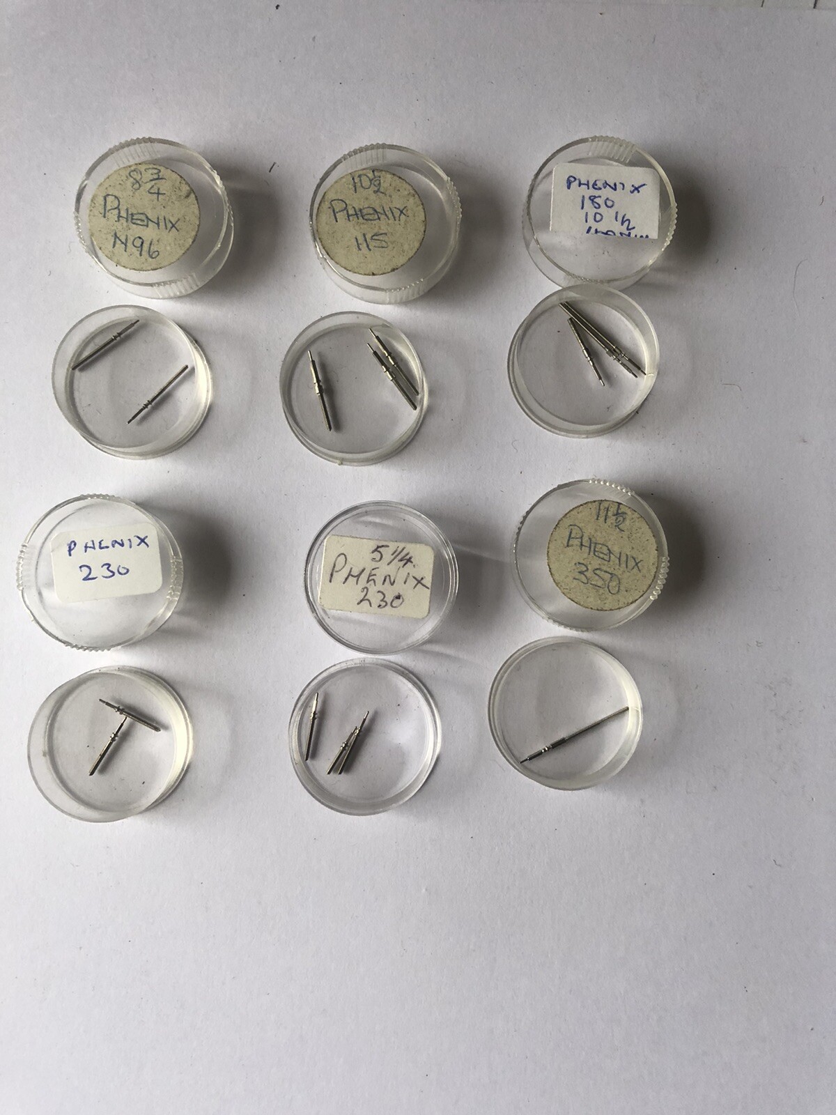 EB,Lanco,Movado,MST,Oris,Peseux,Poljot,PUW,Unitas +Vintage Watch Stems (NOS).