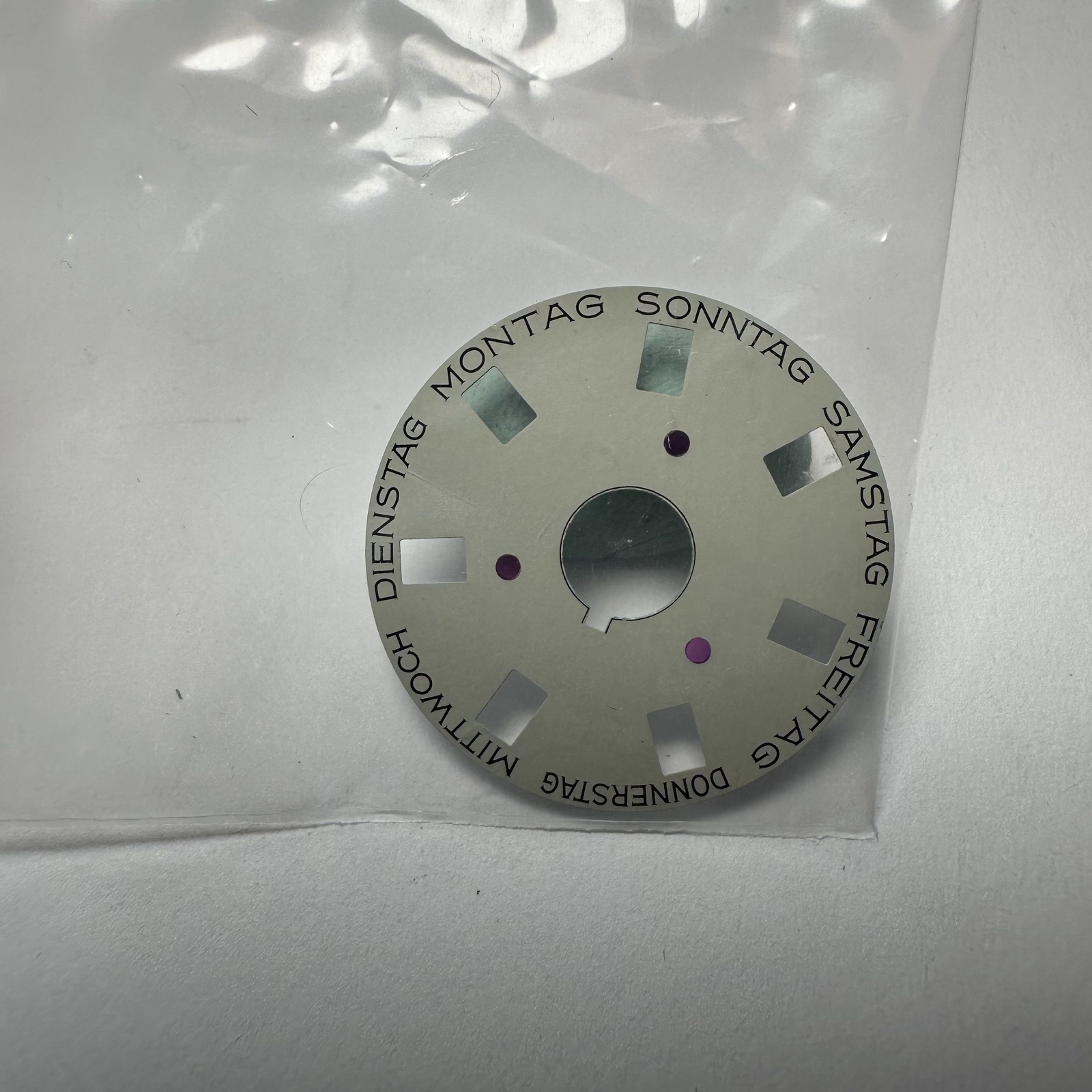Rolex Day disc German German DayDate 18038 18039 19018 Grey Buckley 3055 5055