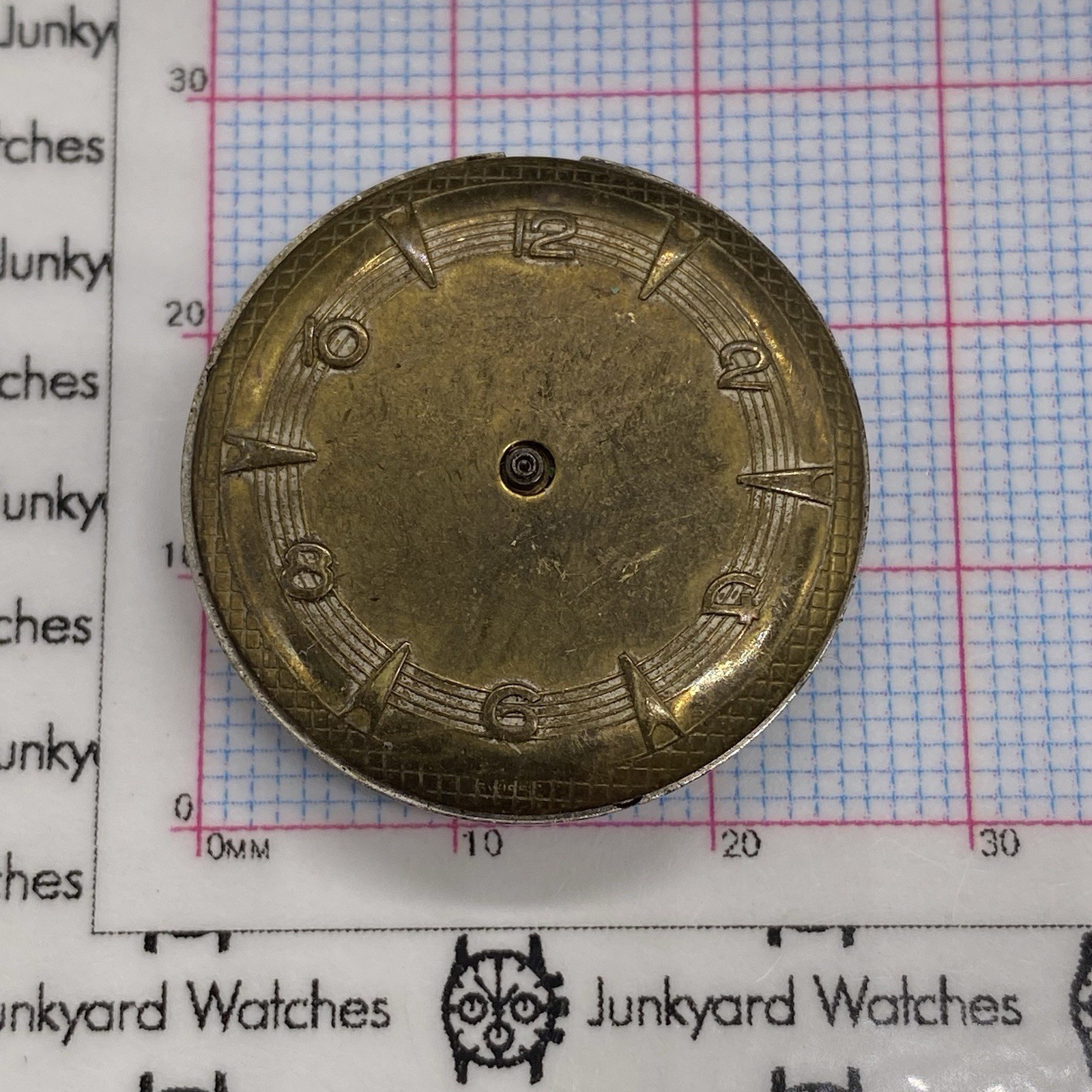 Vintage Canoe Bidynator Automatic Watch Movement Repairs Parts Spare F 690 Felsa