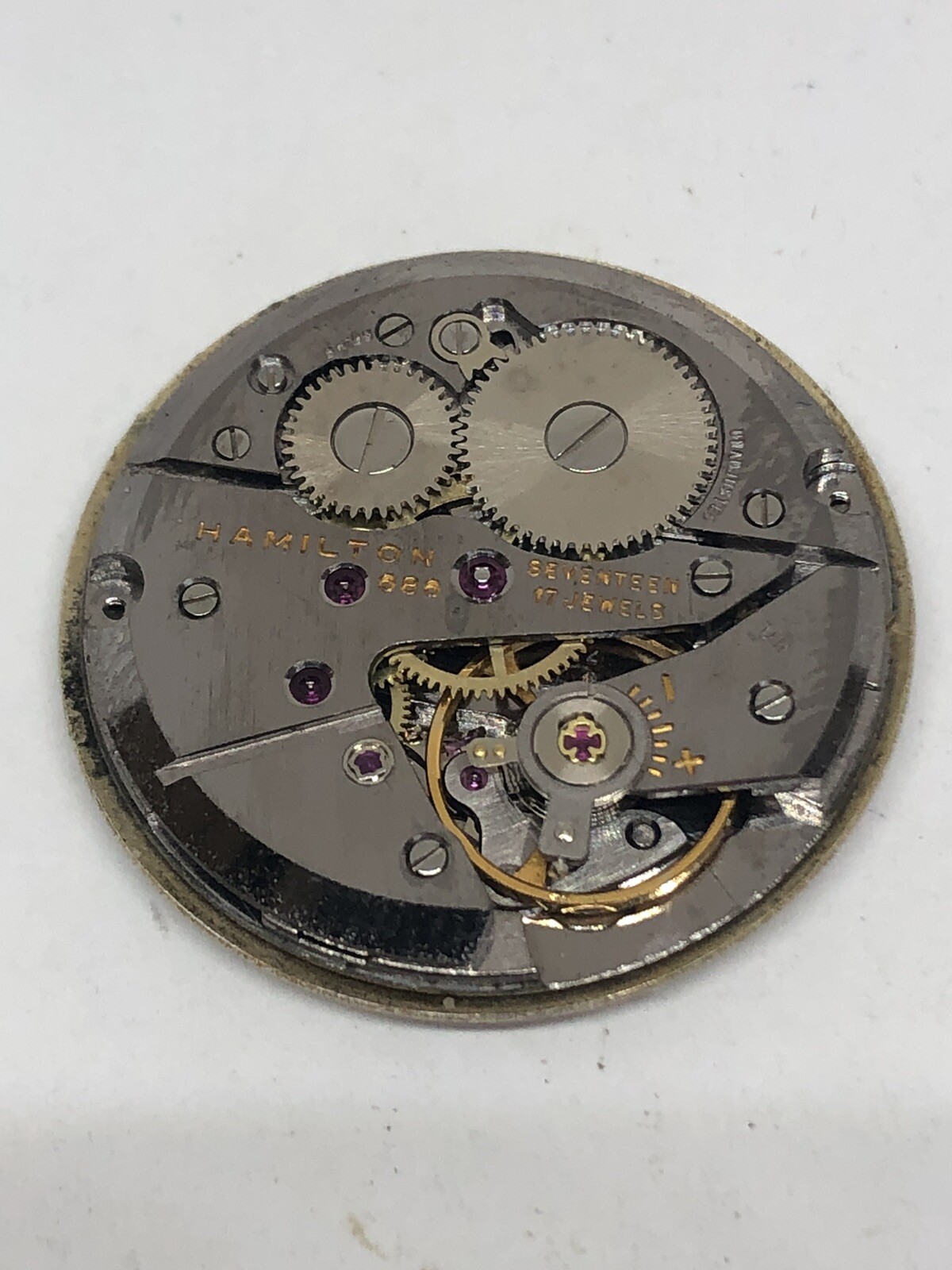Hamilton 686 17j Watch Movement *Needs Service*