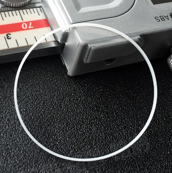 0.6/0.8/1.25/1.7mm Waterproof seal I-Ring Watch Gasket Glass Crystal Replacement