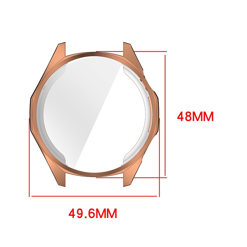 Watch Case for Huawei Watch GT 6 46mm Scratch-Resistant Protective Shell Bumper