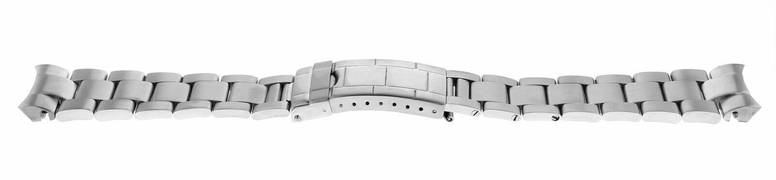 20MM STAINLESS STEEL OYSTER WATCH BAND FOR ROLEX SOLID ENDS 16800, 16700, 16710