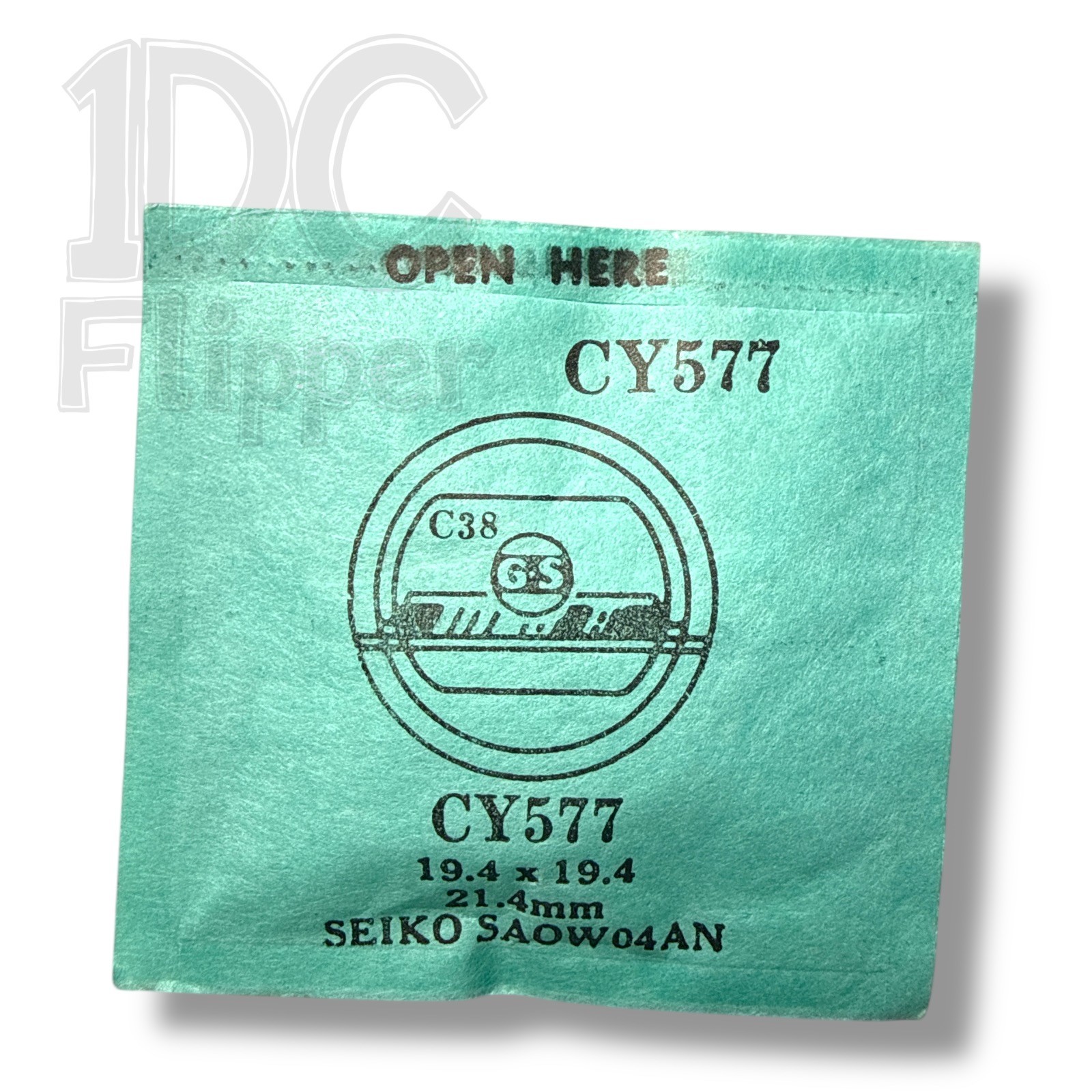 Seiko Watch Crystal SA0W04AN G-S CY577 Fits Seiko Series 2706, 2906 CRY-3388