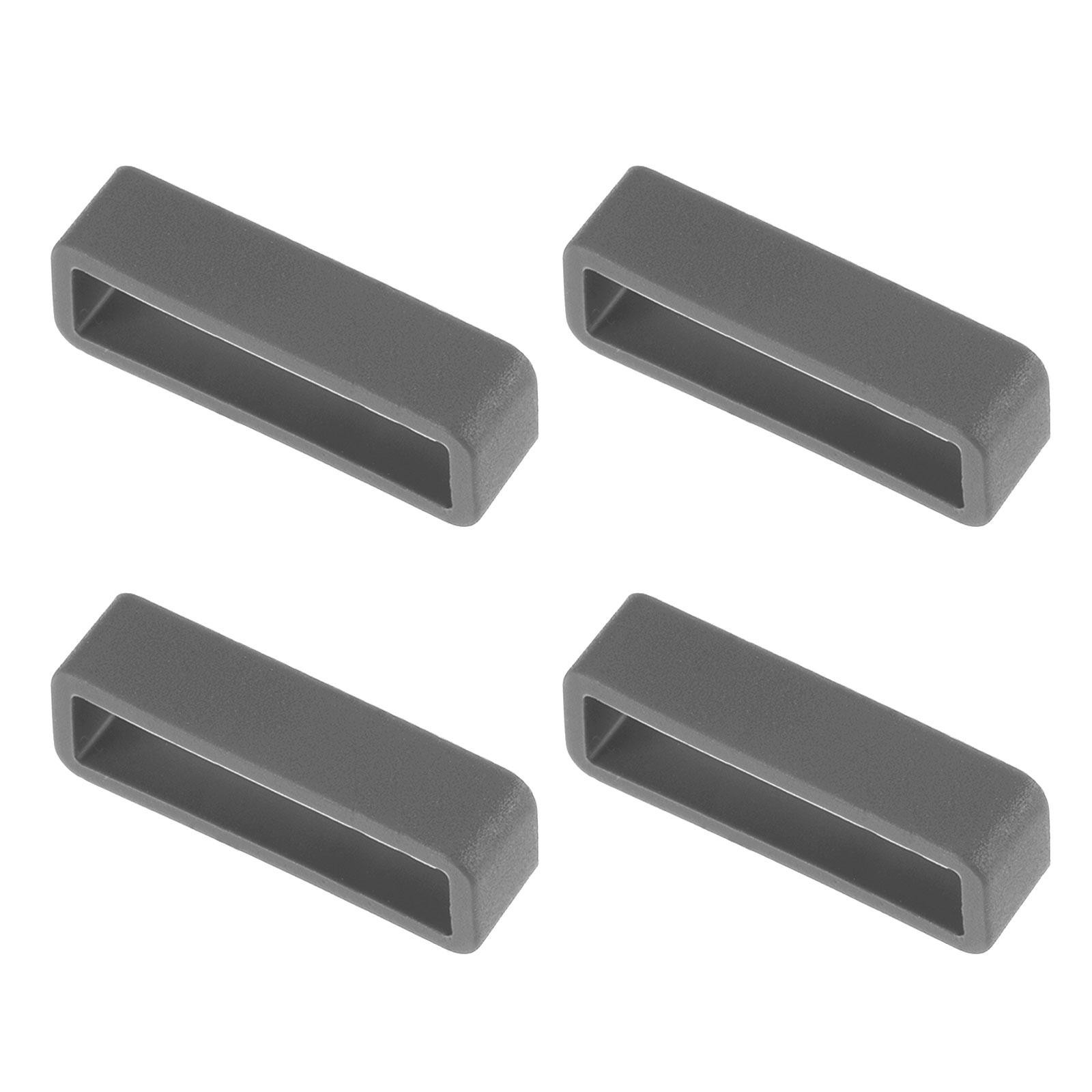 Slots strap watch, for 26mm watch strap, deep gray 4pcs