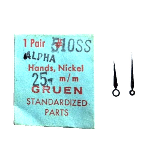 Gruen 510 510ss N510/N510R 445ss 452ss 710ss 920ss Silver Alpha Watch Hands