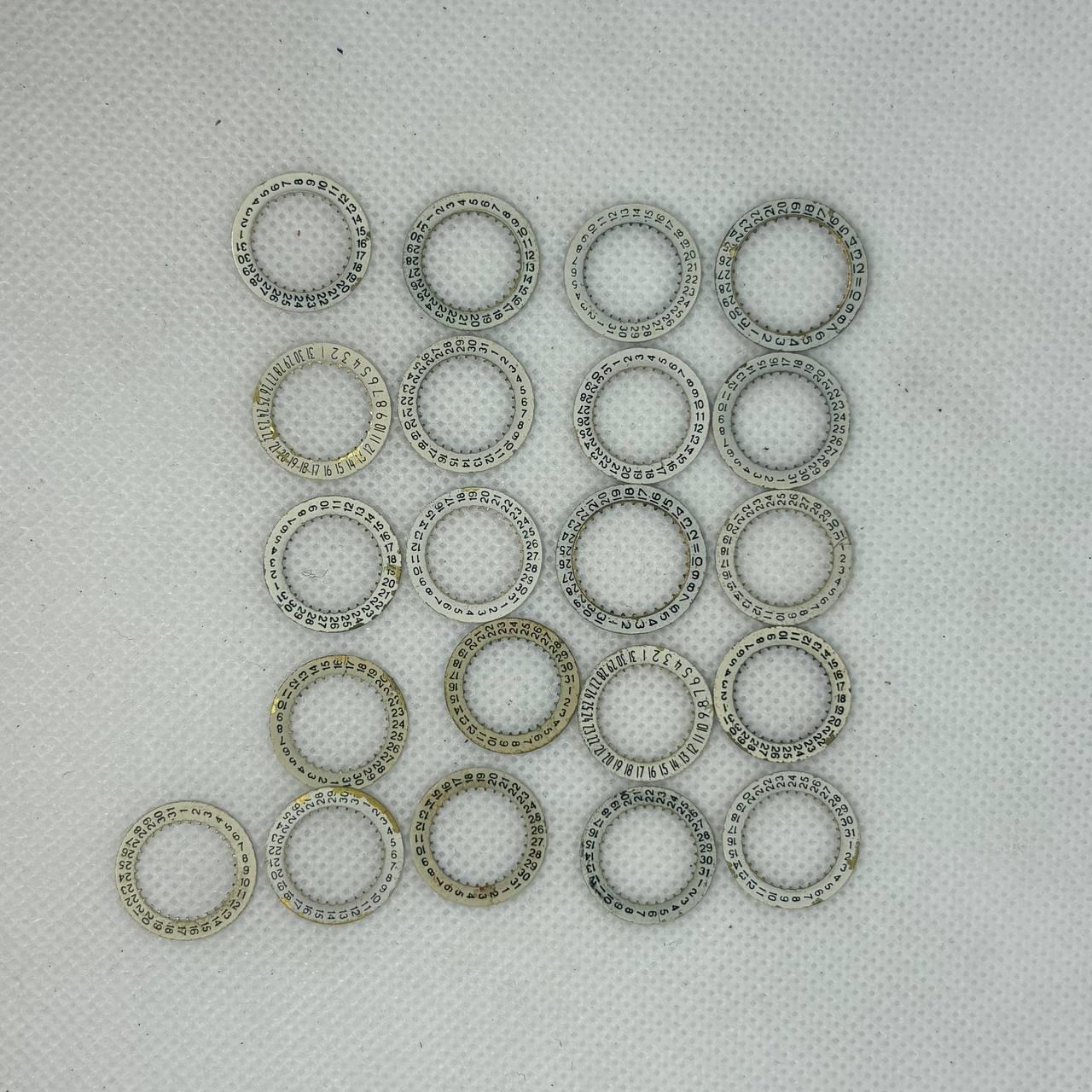 Lot of 21 Vintage Watch Dials, Mixed Shapes and Colors , USSR Soviet , Steampunk