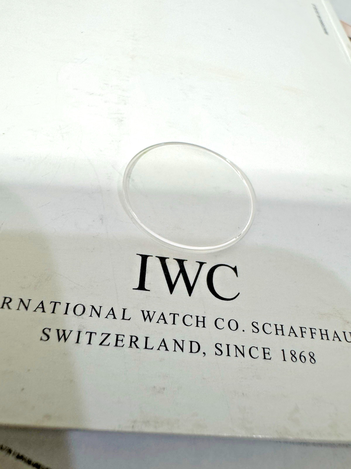 IWC/PORSCHE DESIGN TITANIUM SAPPHIRE CRYSTAL WATCH REF4517 NEW RARE OEM SWISS