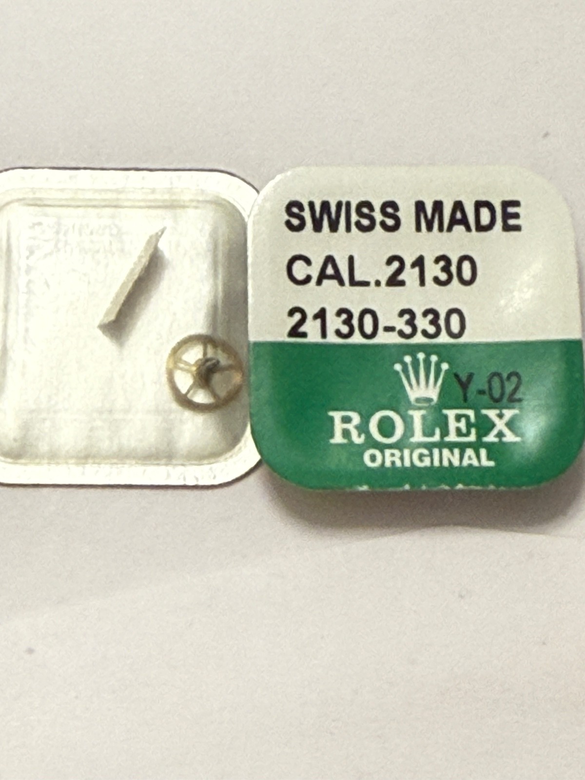 Rolex Genuine Cal 2130 Fourth Wheel 2130-330 NOS Factory Sealed Part Package