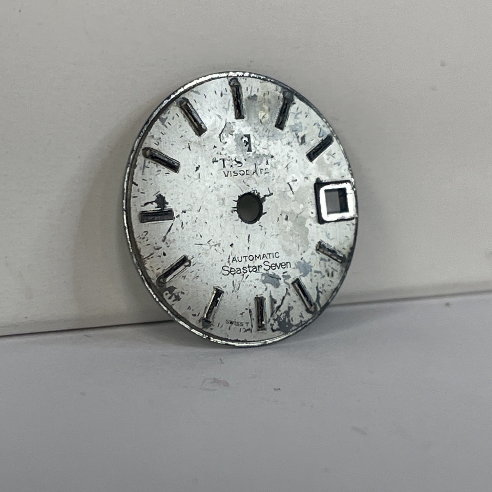 Vintage Tissot Automatic Seastar Seven Silver Dial 9.8mm