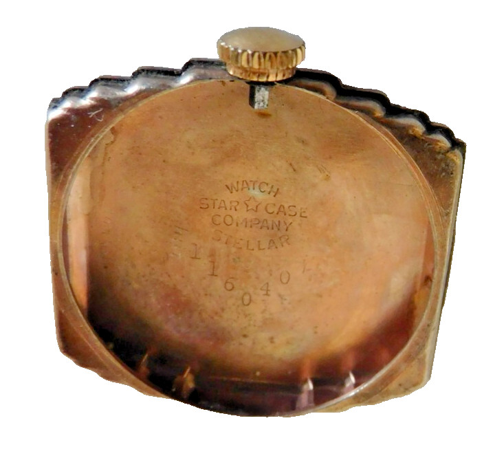 GENTS WALTHAM 1864 RUBY 17 JEWELS MOVEMENT #115203. GOLD FILLED CASE #116040.
