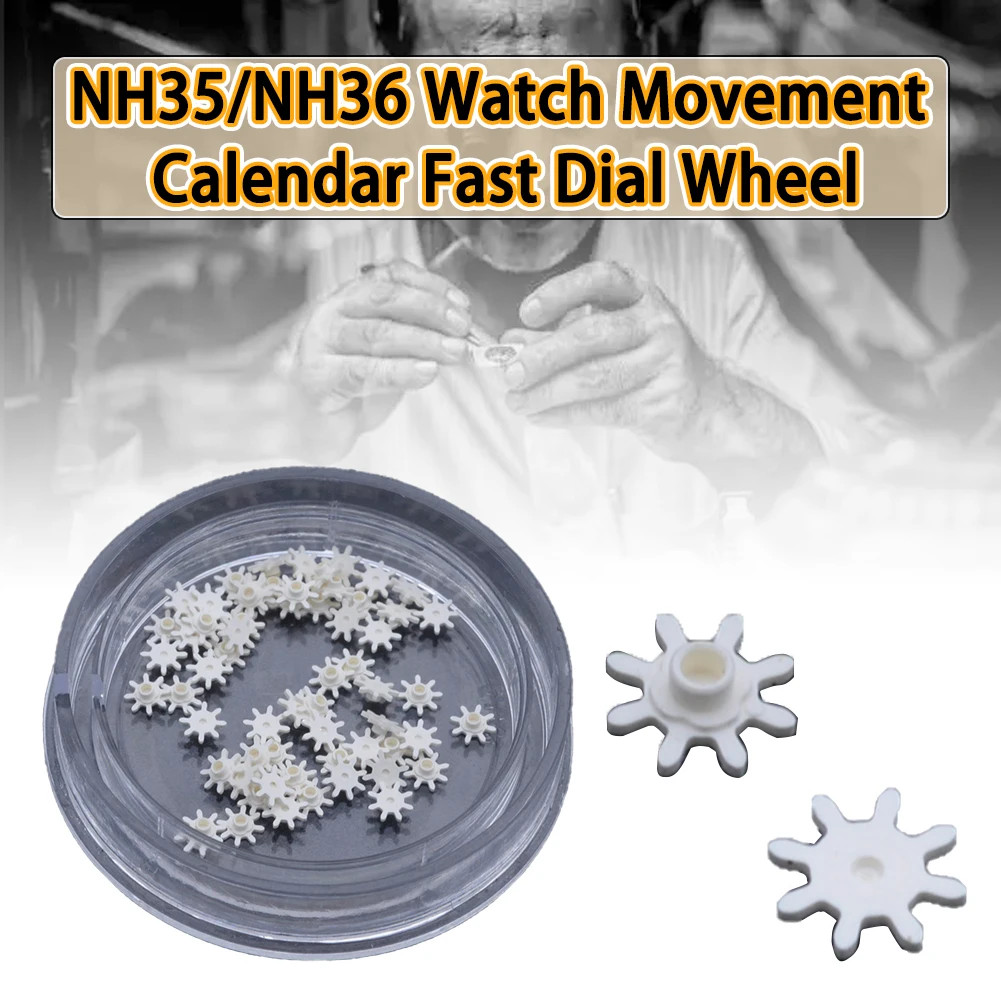 5 Pcs Mini Calendar Fast Dial Wheel For NH35/NH36 Automatic Watch Movement cc