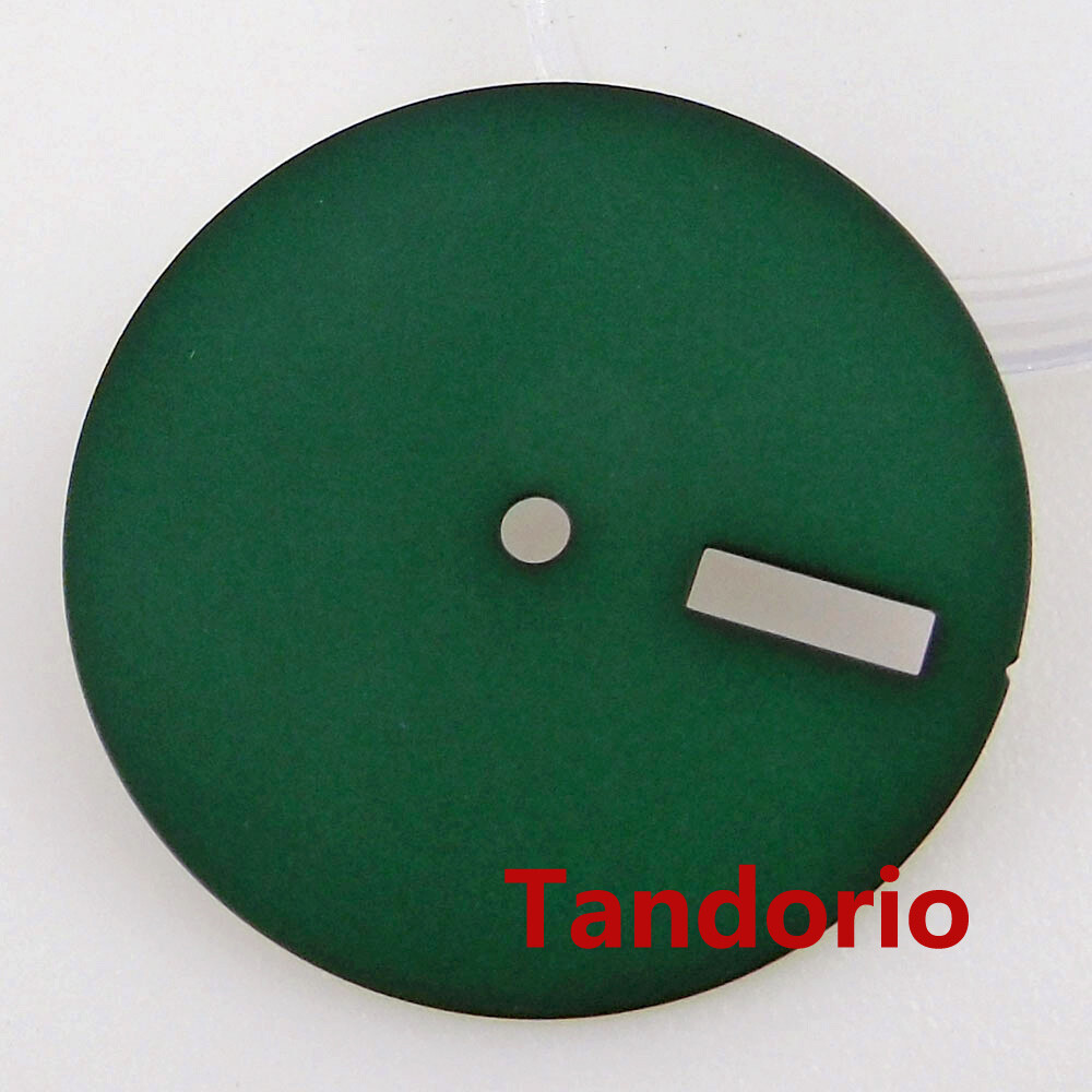 29mm black blue green white gold watch dial fit NH35 NH36 movement fit 3 o’clock