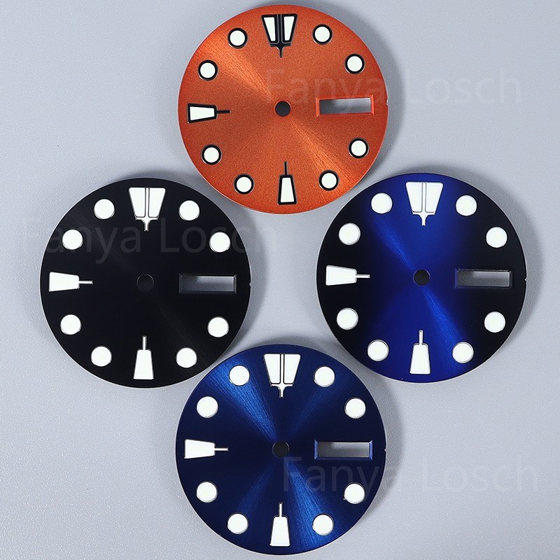 NH35 Dial 28.5mm Modify Seiko Mod C3 luminous Vintage Dial For Seiko NH34 36 38