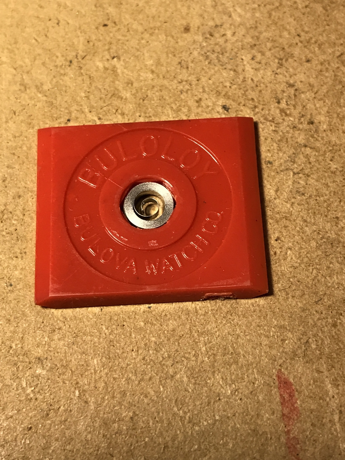 Bulova factory Buloloy Insertopak mainspring for caliber 10CSC – Alloy
