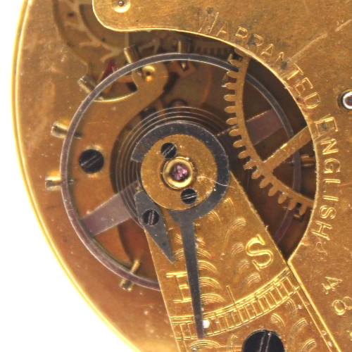 ENGLISH LEVER POCKET WATCH MOVEMENT 48467 42.8mm 7j (DO2)