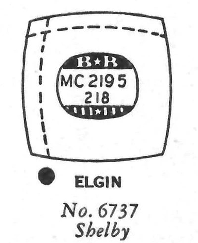 ELGIN : MULTIPLE MODELS – Cushion 21.9mm x 21.8mm