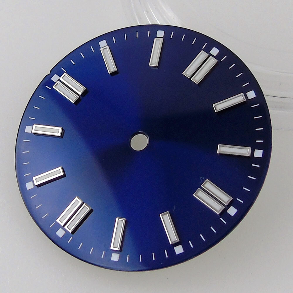 29mm Green Lume Sterile Watch Dial For ETA2824 2836/Miyota8215 821A/DG2813 3804