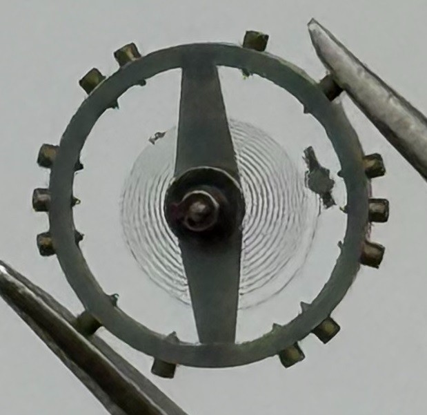 Peseux 140 290 Balance Wheel Complete And Spring 5–7’’’ 1995 Watch Movement Part