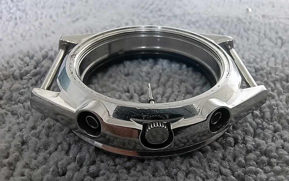 RARE GENUINE CASE + DIAL SEIKO 6139-6040 All STAINLESS STEEL AS-IS FOR PARTS