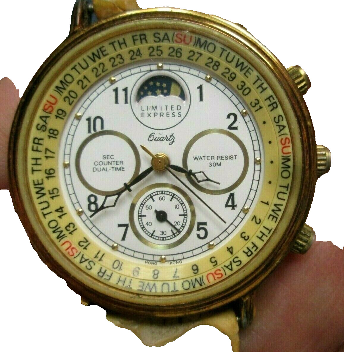 SWEET LIMITED EXPRESS # 7048 CALENDAR QUARTZ WATCH COLLECTOR’S ESTATE # 41