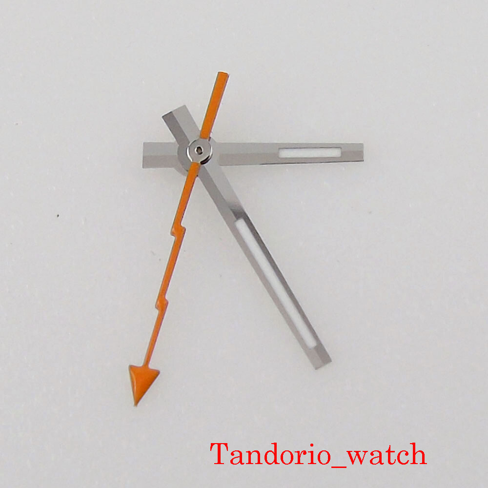 Stainless Steel Luminous Watch Hand Set Spare For NH35 MIYOTA 8215 ETA 2824 2836