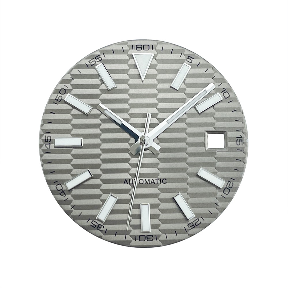 Miyota 8215 DG2813 Compatible 29mm Blue Sterile Watch Dials and Hands