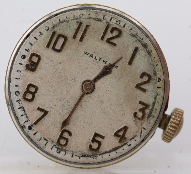 WALTHAM No. 561, 6/0s 7j, 20322768 WRIST WATCH MOVEMENT, FOR REPAIR (ON)