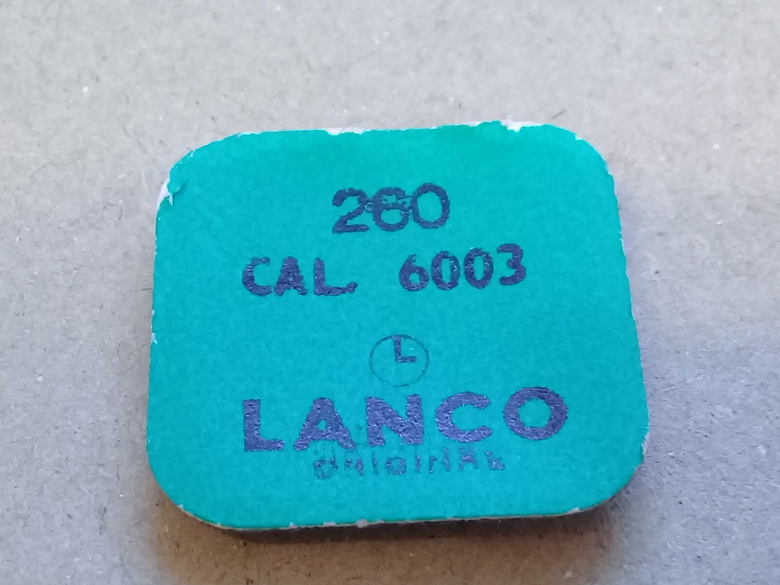 LANCO Cal. 6003 – Minute Wheel – Part 260 (BC179)