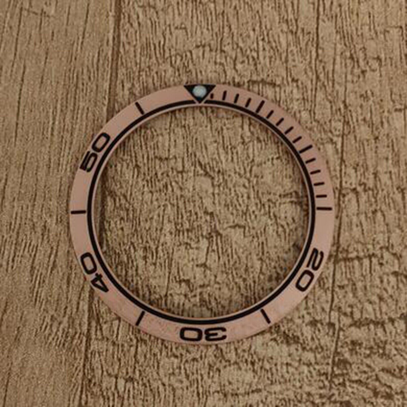Outer 38MM Inner 30.5MM Watch Bezel Insert Luminous Beads Ceramic /Aluminum Ring