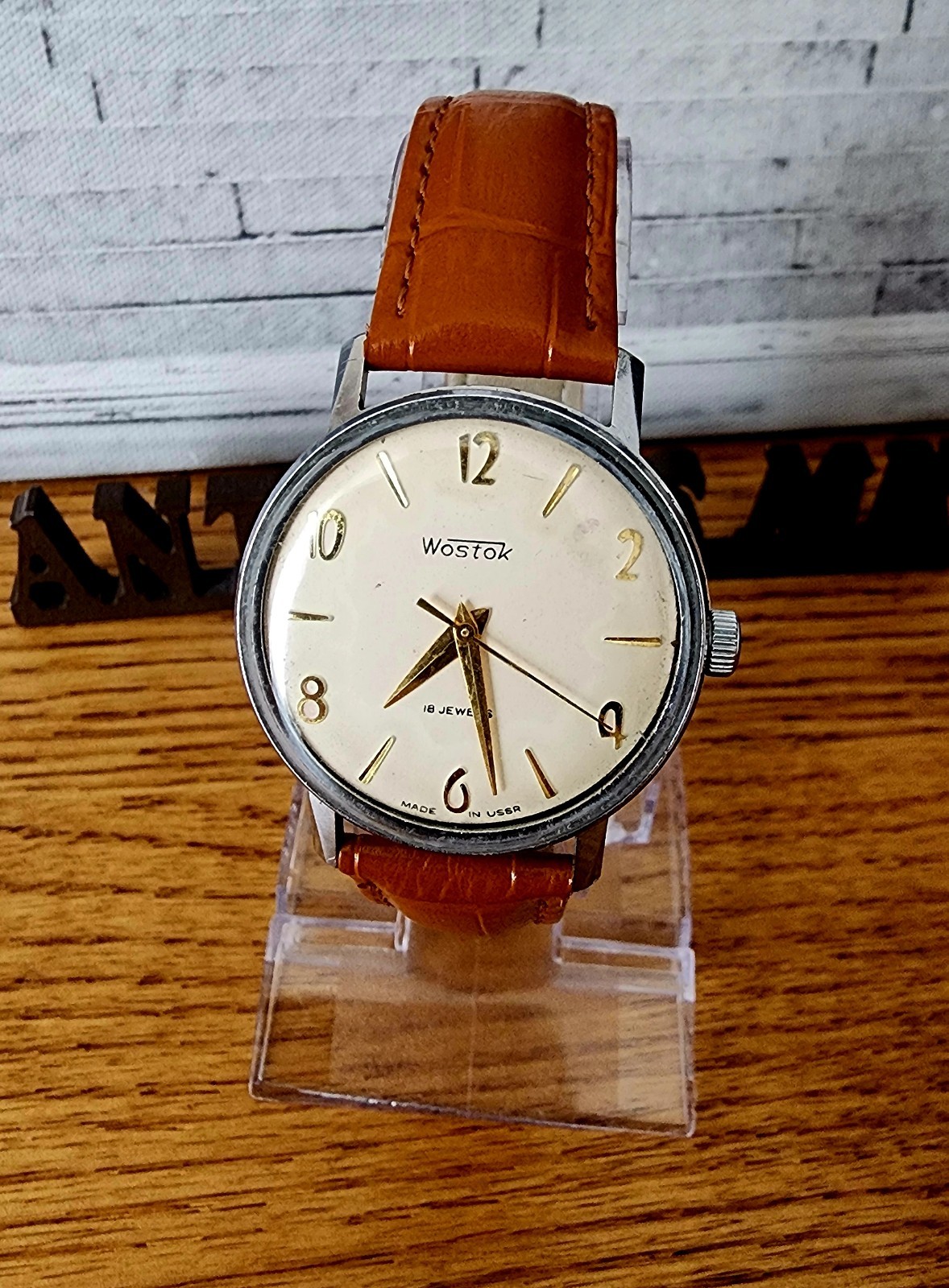 Vintage watch VOSTOK. Vostok export edition. 60s. MADE IN USSR. Soviet.