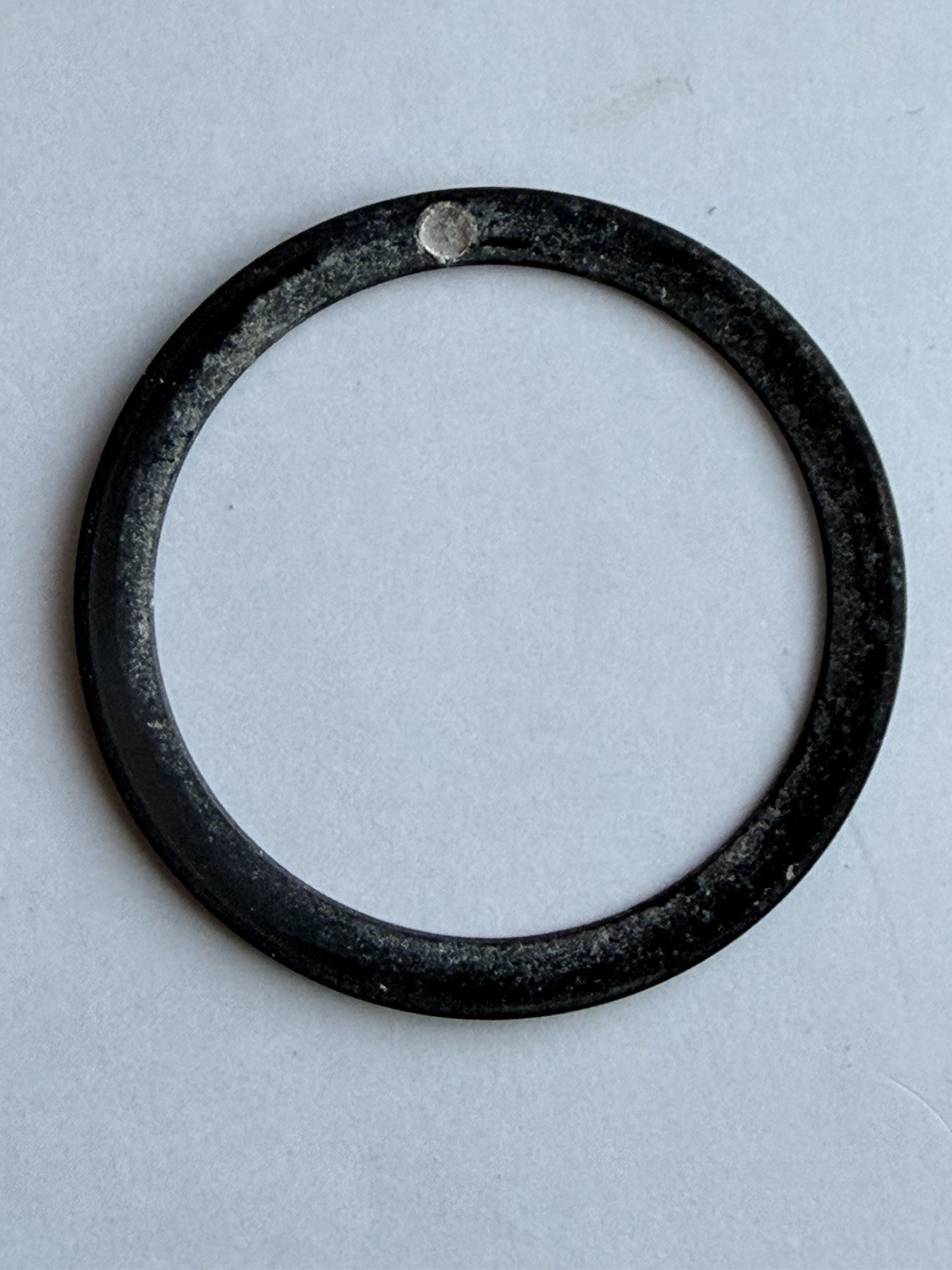 Genuine Rolex 14060/14060M No Date Submariner Bezel Insert , Pre-Owned.